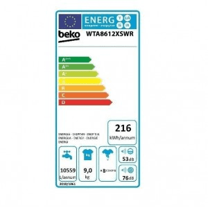 LAVADORA BEKO 8 KG  WTA 8612 XSWR