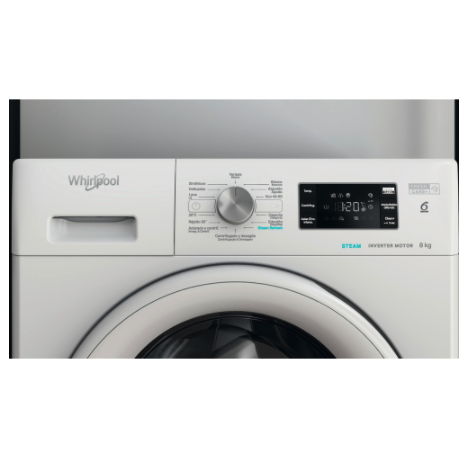 LAVADORA WHIRLPOOL FFB8248WVSP 8KG A+++ /C 1200 RPM