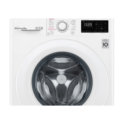 LAVADORA  LG F4WV3009S3W 9KG 1400 RPM MOTOR DIRECT DRIVE DISPLAY A+++-40%