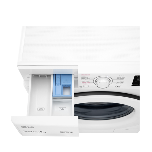 LAVADORA  LG F4WV3009S3W 9KG 1400 RPM MOTOR DIRECT DRIVE DISPLAY A+++-40%