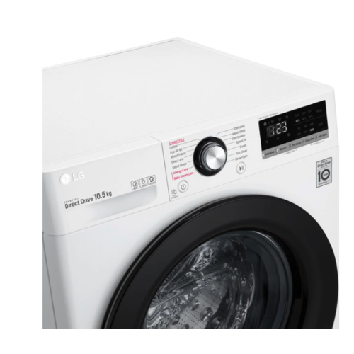 Lavadora inteligente LG F4WV3010S6W de 10,5 Kg y 1.400 rpm