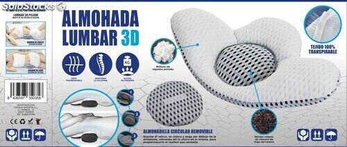 Almohada Lumbar 3D