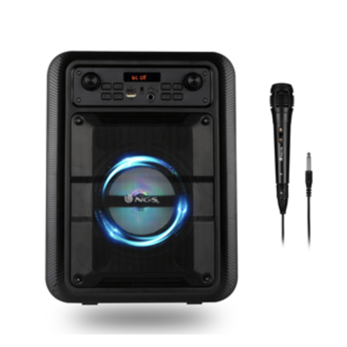 ALTAVOZ NGS PORTABLE BT SPEAKER ROLLER LINGO BLACK